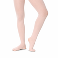 Pink Footed Ballet Tights