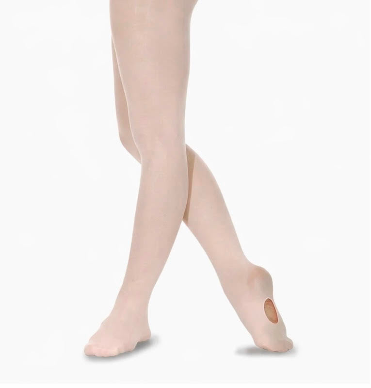 Pink Footless Ballet Tights