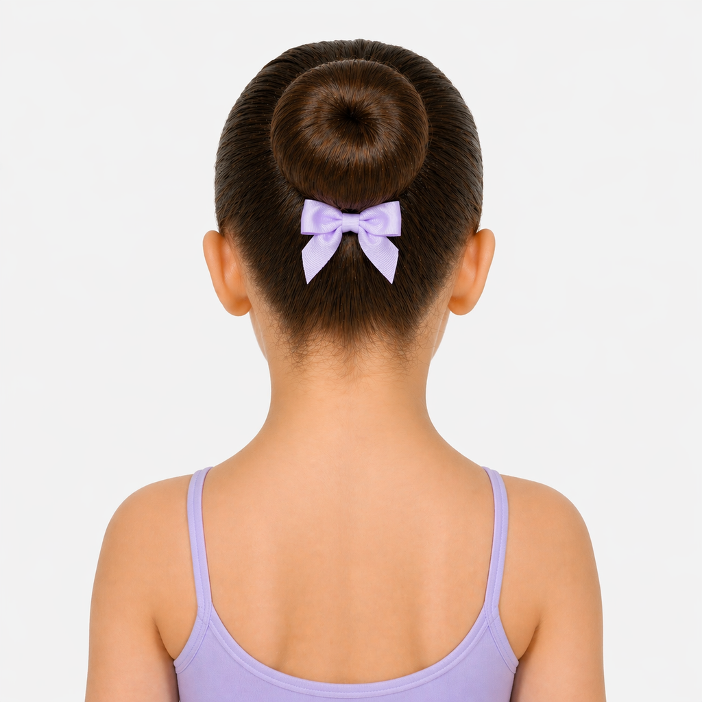Lilac Ballet/Tap Hair Bows (2 Pack)