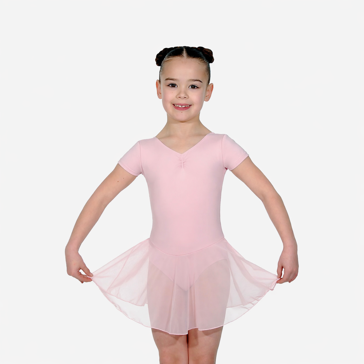 Freed of London Peony Cap Sleeve Mesh Skirt RAD Leotard