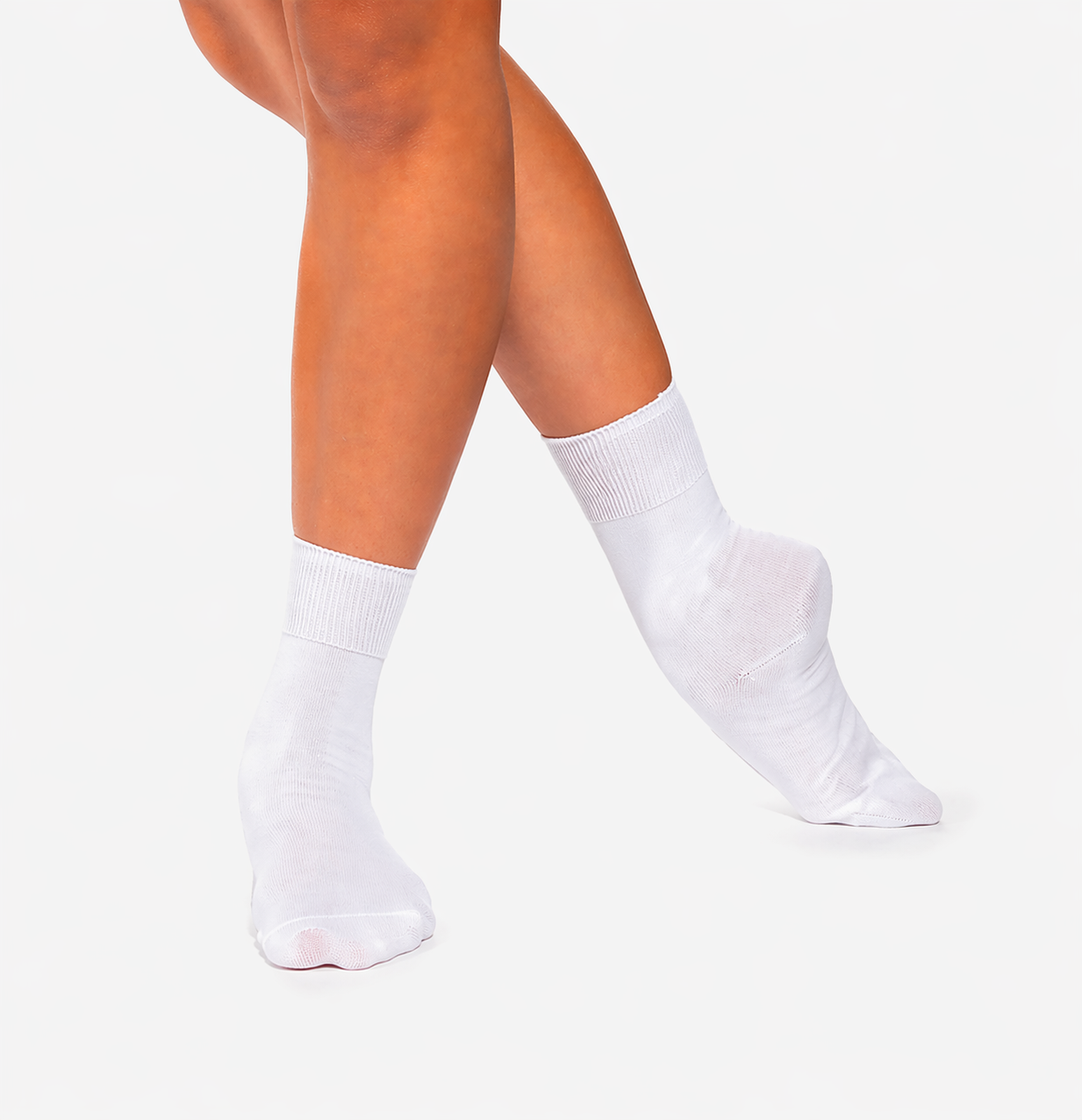 Freed of London Pink/White Ballet Socks